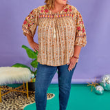 Center Of My World Top* FINAL SALE *