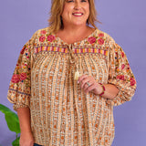 Center Of My World Top* FINAL SALE *