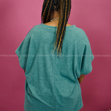Catch My Drift Top - Teal* FINAL SALE *