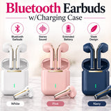 Metallic True Wireless Earbuds w/Case - PREORDER