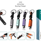All-In-One Key Ring Charger  - PREORDER