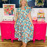 Coconut Crush Midi Dress