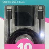 10ft. USBC to USBC Fast Charging Set - PREORDER