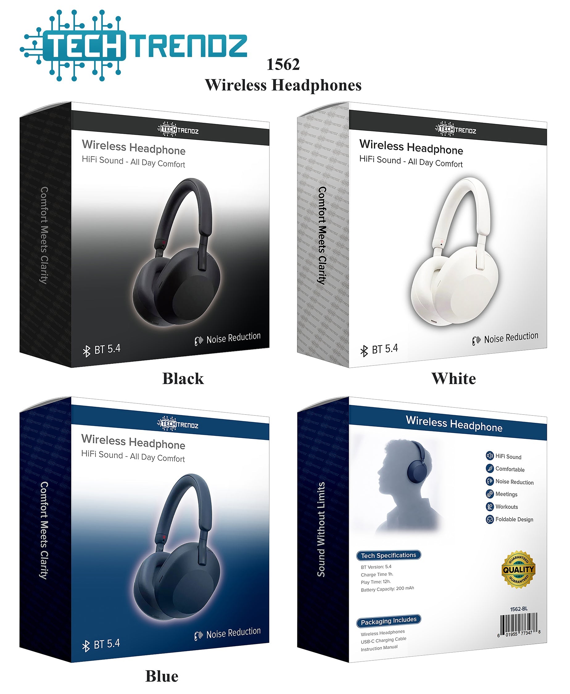 Wireless Headphones - PREORDER