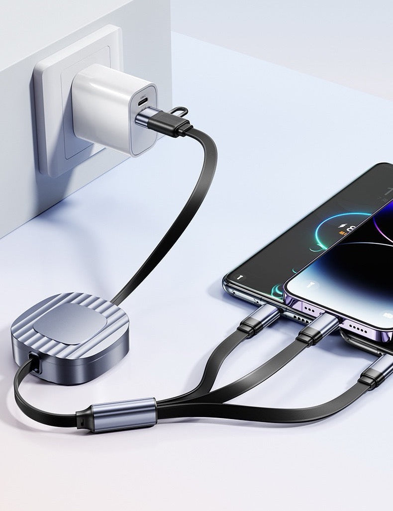 All in One Retractable Cable  - PREORDER