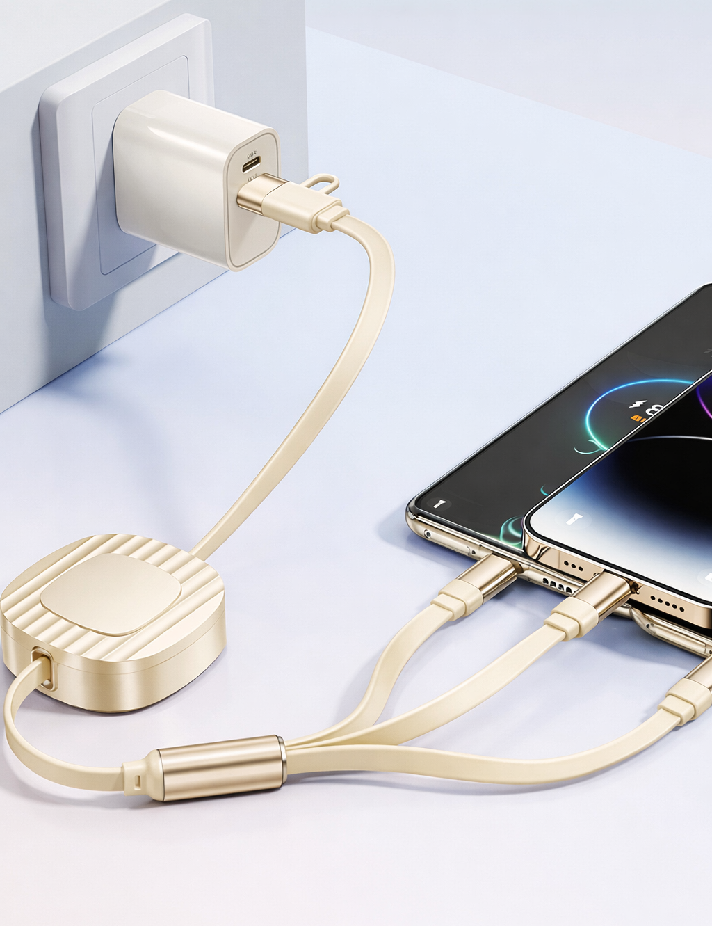 All in One Retractable Cable  - PREORDER