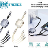All in One Retractable Cable  - PREORDER