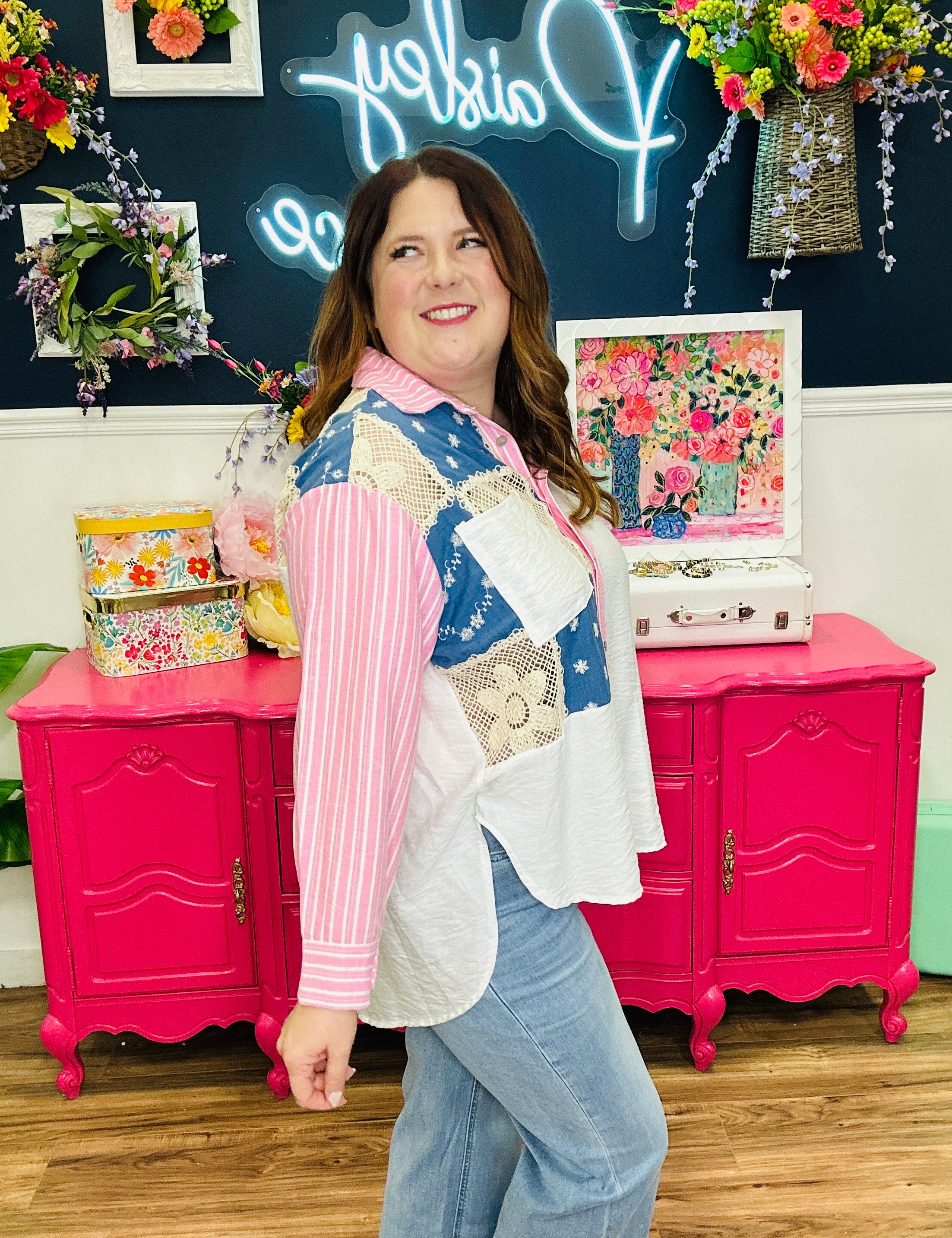 Quilted Charm Top