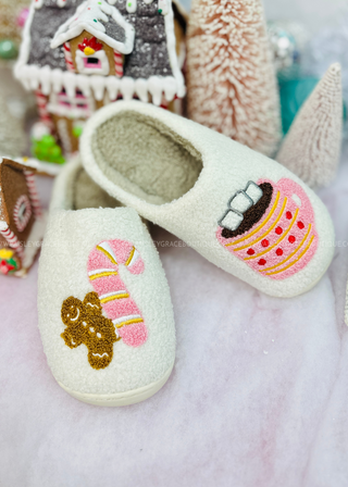 Cocoa Cuteness Slippers - DOORBUSTER