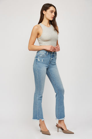 High Rise Crop Flare - PREORDER