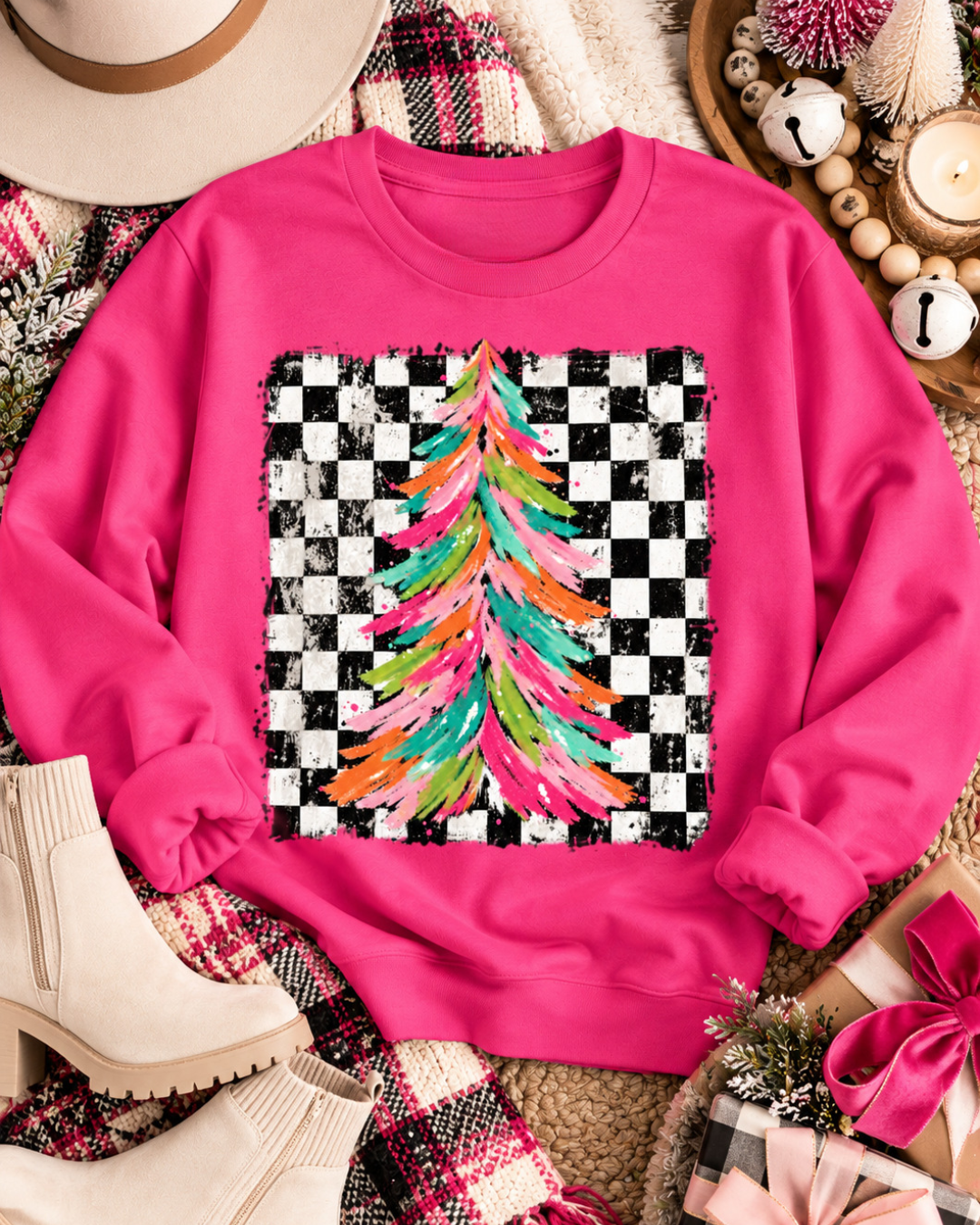 Funky Little Christmas Tee or Sweatshirt