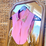 Instant Elevation Collar - Lilac Pink Rhinestone - FINAL SALE