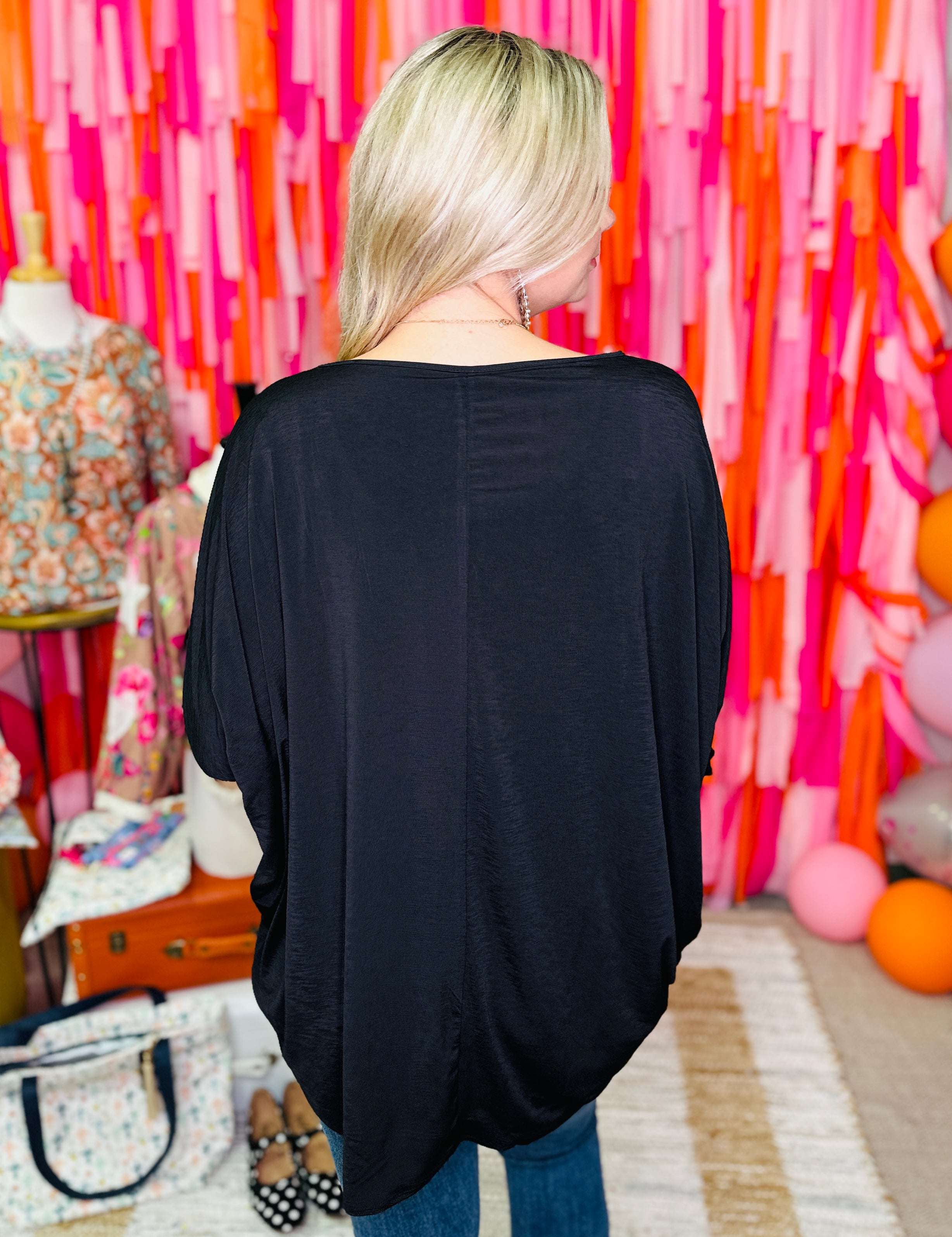 Pretty Little Detour Top - Black