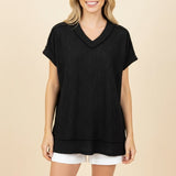 Bookmark My Heart Top - Black
