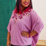 Up The Romance Top - Mauve REG ONLY - LAST ONES FINAL SALE