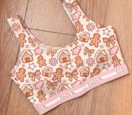 Arya Bralette | Christmas Prints | Jady - PREORDER
