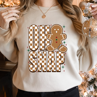 Oh Snap Gingerbread Sweatshirt