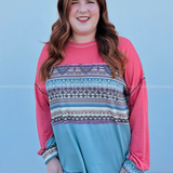 Gonna Be Alright Top - Coral* LAST ONES FINAL SALE *