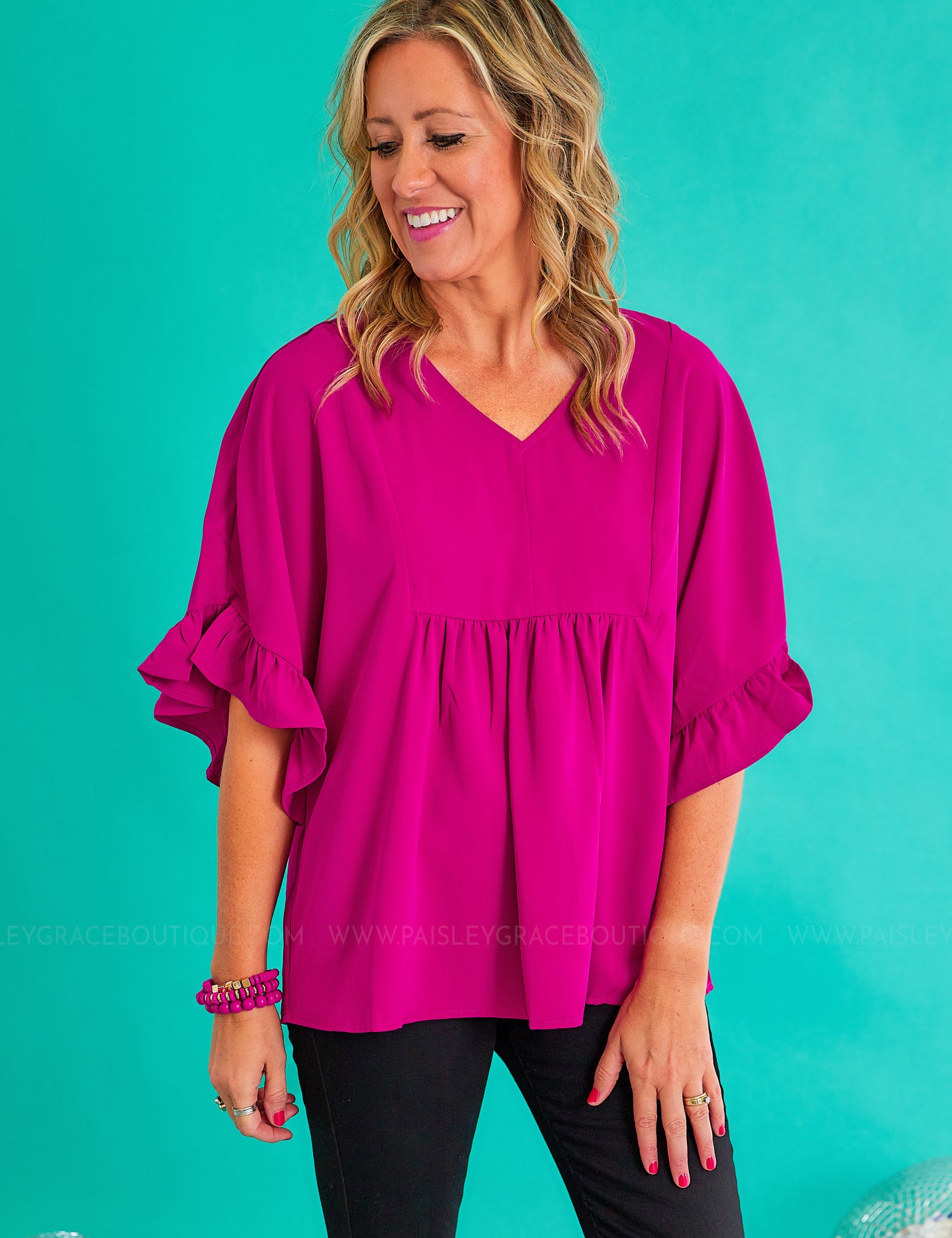 So I've Heard Top - Magenta* LAST ONES FINAL SALE *