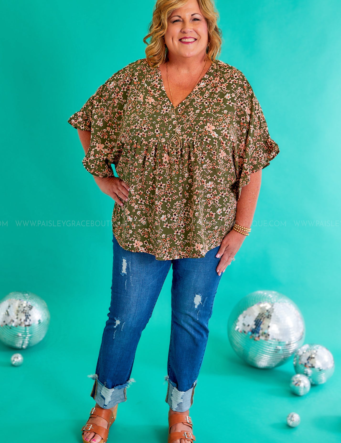 Lost In Paris Top* FINAL SALE *