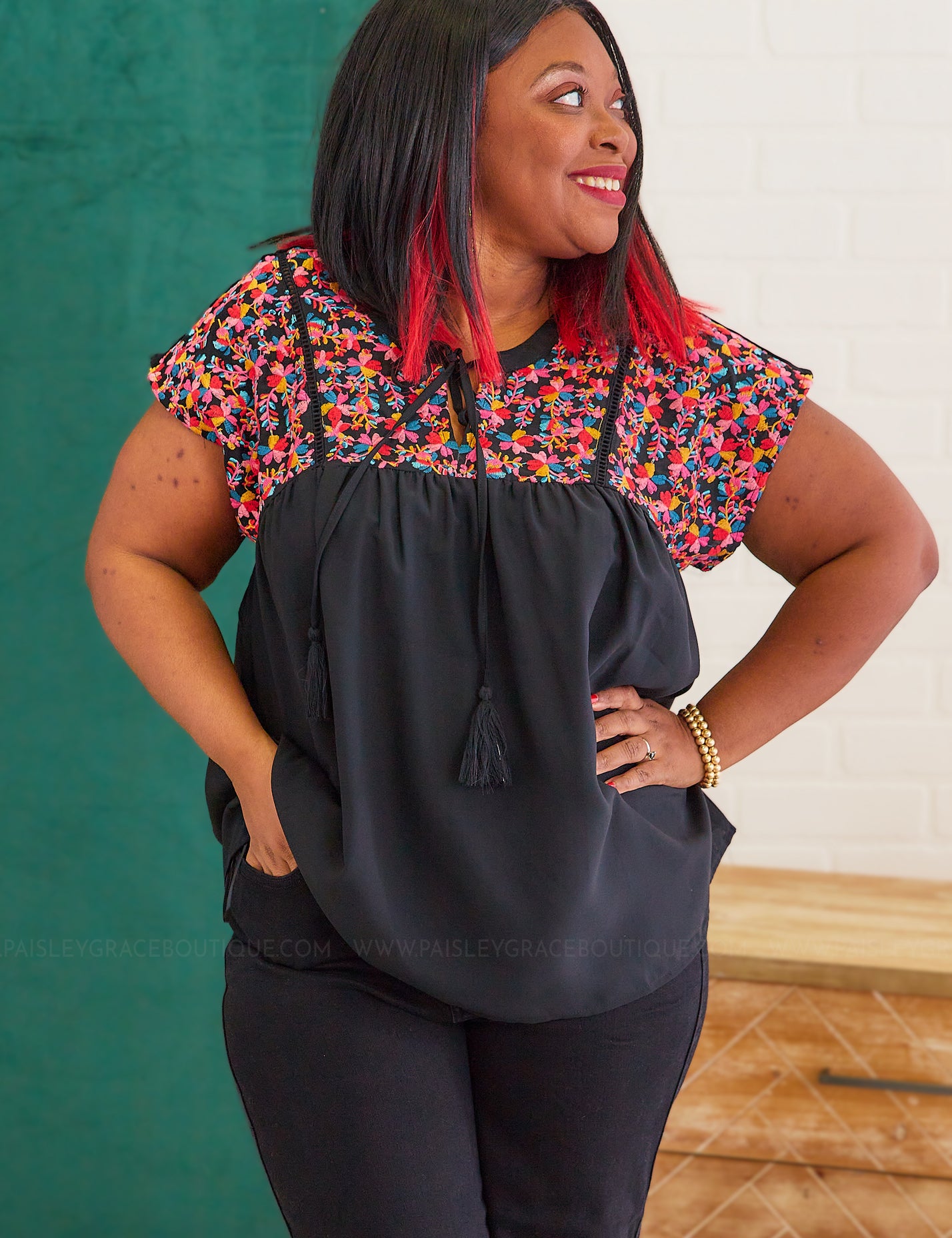 Better This Way Top - Black - LAST ONES FINAL SALE
