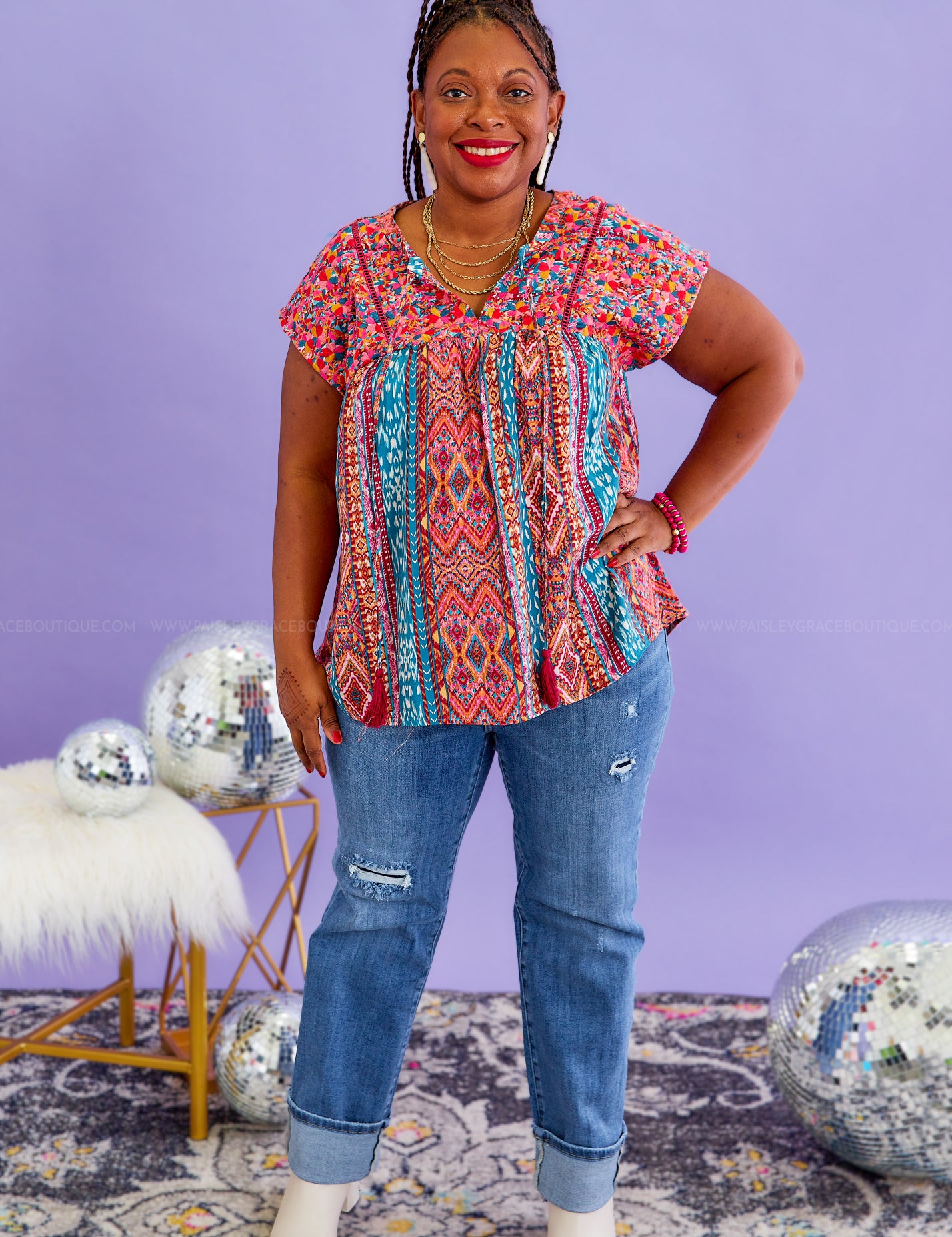 Gorgeous in the Garden Top - LAST ONES FINAL SALE