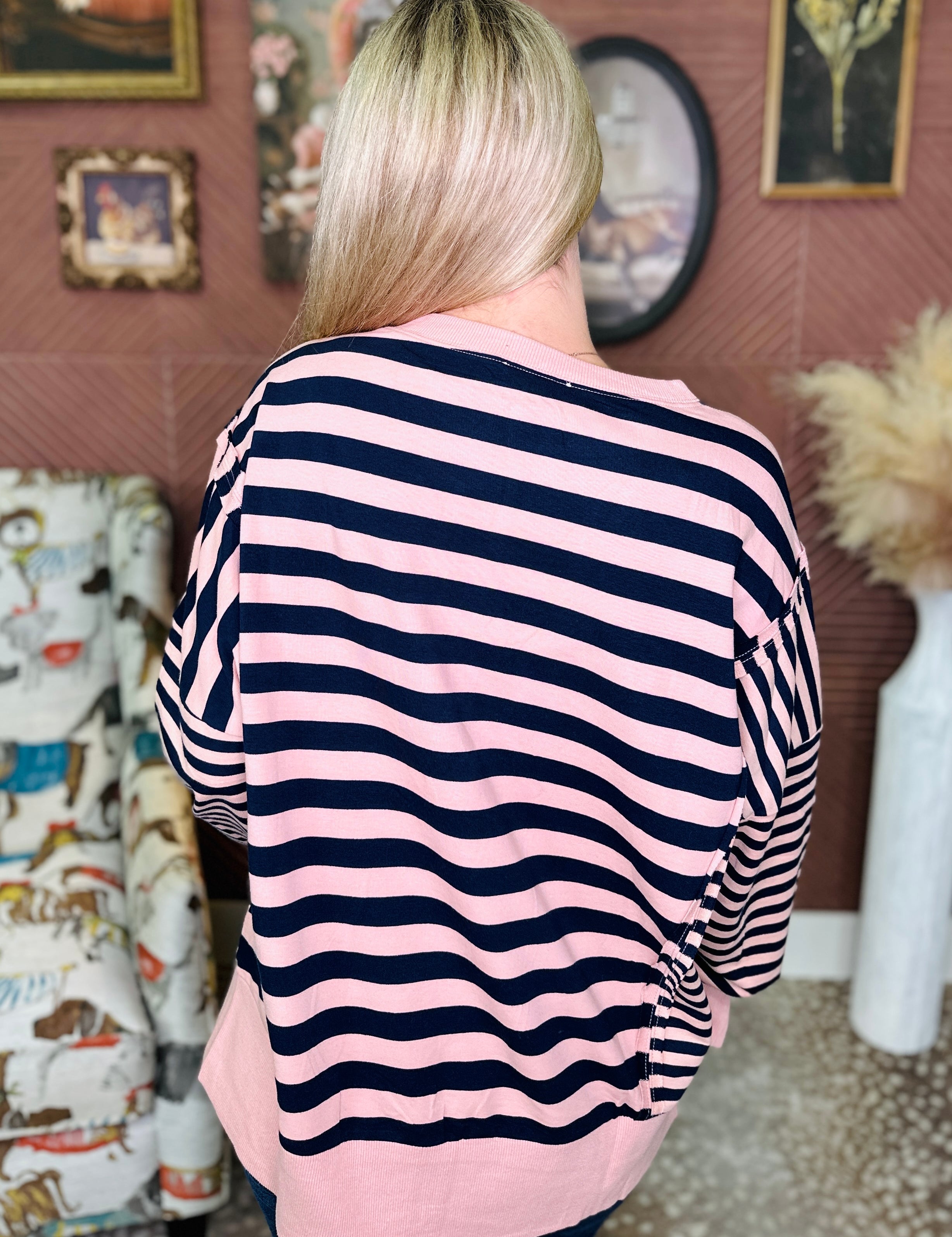 Stripe Me Up Pullover