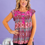 Floral Sentiments Top* FINAL SALE *