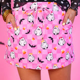 PREORDER- Checkered GiGi the Ghost Skort