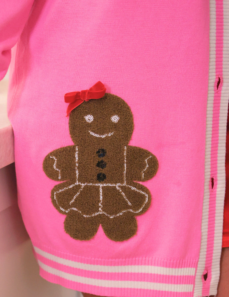 PREORDER- Ginny The Gingerbread Girl Long Cardigan