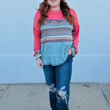 Gonna Be Alright Top - Coral* LAST ONES FINAL SALE *