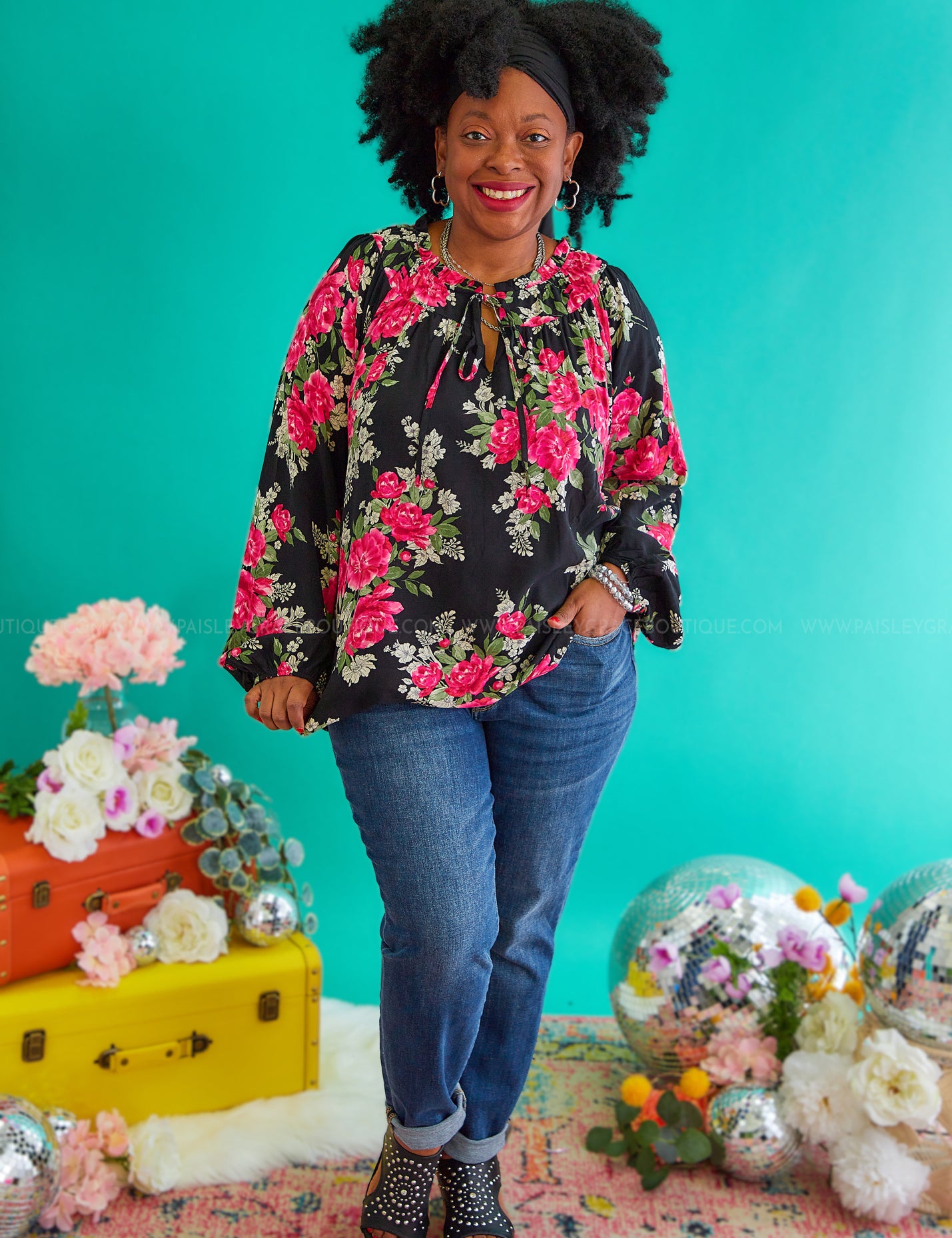 Blooming Ways Top* LAST ONES FINAL SALE *