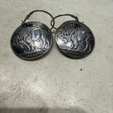 Buffalo Nickel Hoop Earrings - CIJ 86