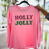 Holly Jolly Sequin Sweatshirt - FINAL SALE