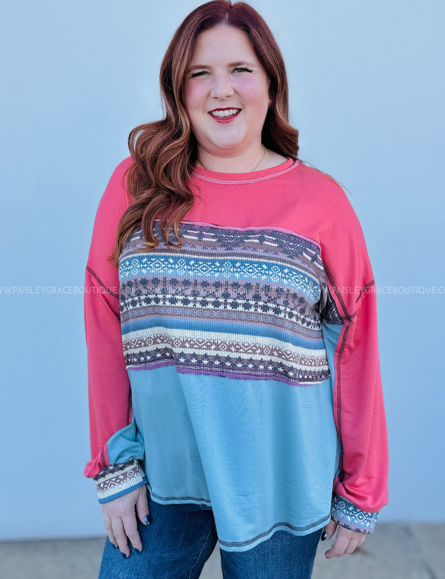 Gonna Be Alright Top - Coral* LAST ONES FINAL SALE *