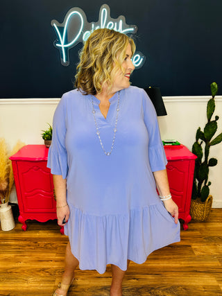 Dear Scarlett Lizzy Sunday Dress - Lush Lavender