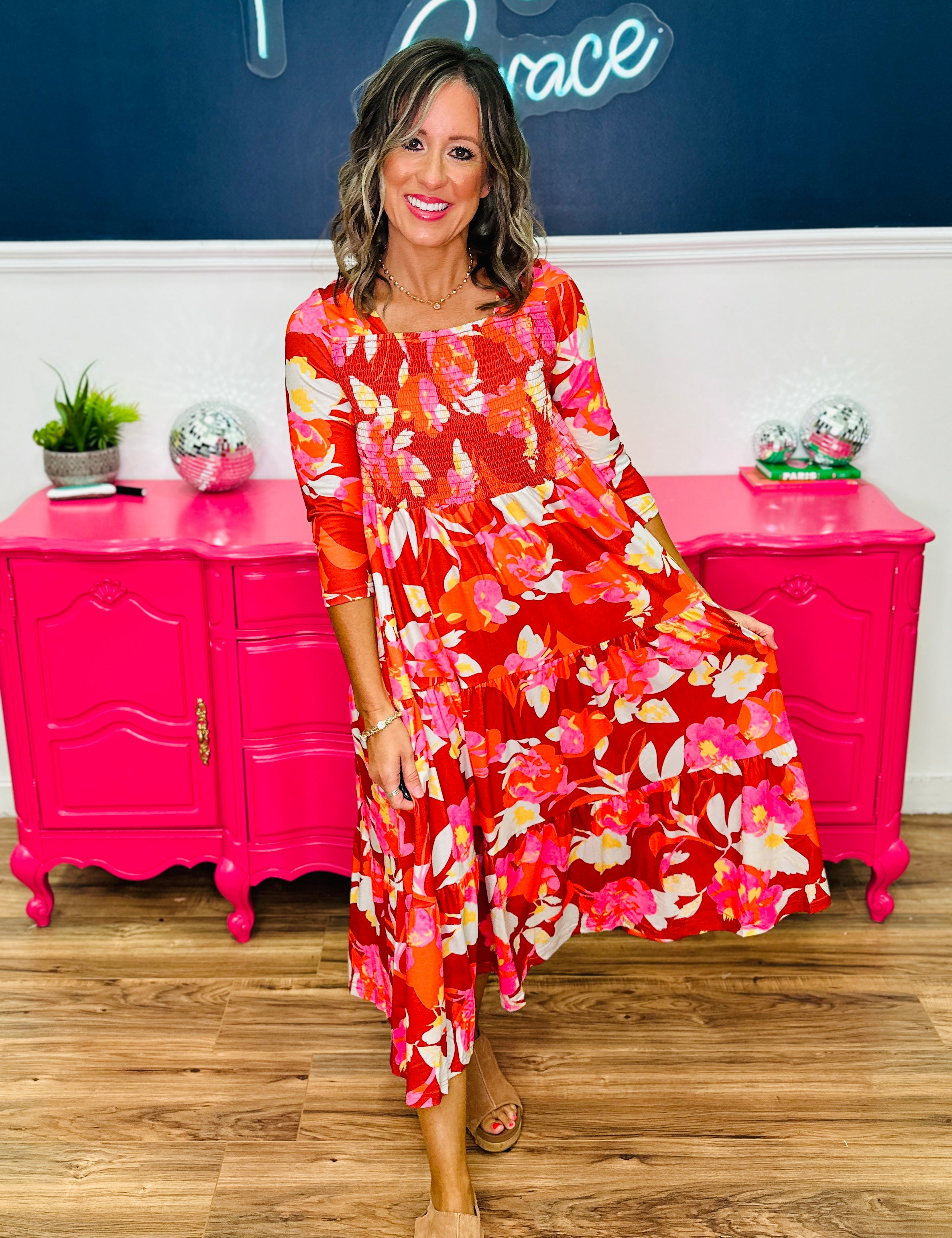 Petal Heatwave Dress - FINAL SALE