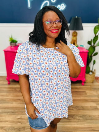 Out In My Garden Top* FINAL SALE *