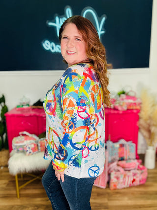 Zoe Color Splash Top