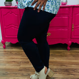Abby Ponte Pant - Navy - LAST ONES FINAL SALE