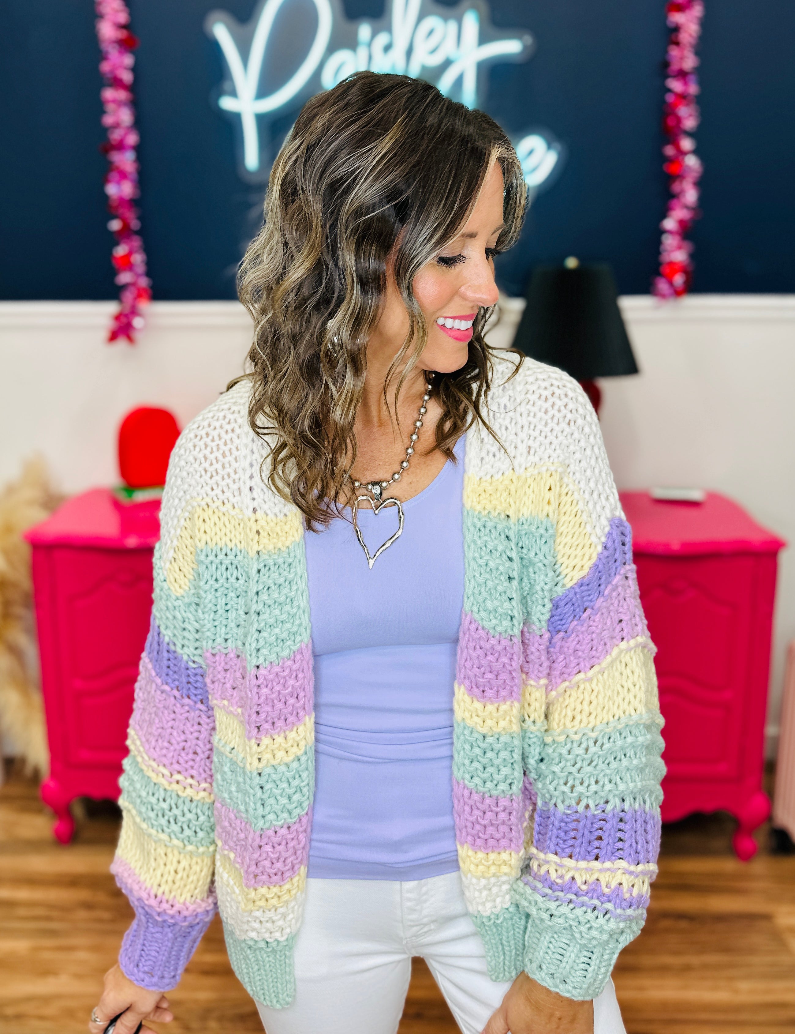 Color Me Happy Cardigan PREORDER - FINAL SALE