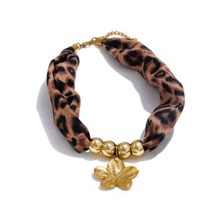 Jolinda Cheetah Necklace  - PREORDER