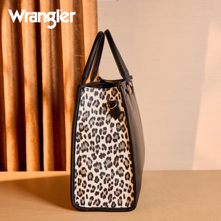 Wrangler Carry-All Large Tote Work Tote /Crossbody - Black