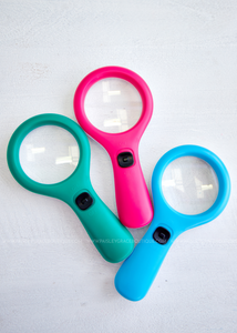 Get A Clue LED Magnifier - 3 Colors