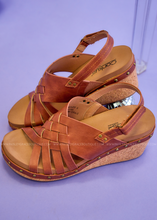Load image into Gallery viewer, Dream Weaver Sandals by Corkys - Tobacco

