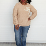 Romantic Intrigue Sweater - Taupe* LAST ONES FINAL SALE *