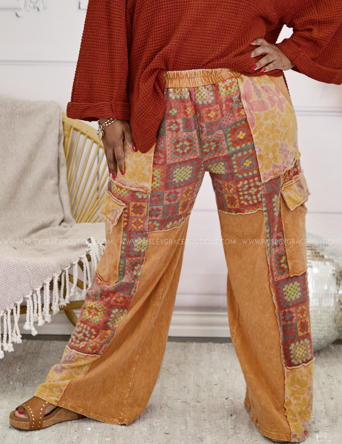 Its So Obvious Pants - Butterscotch