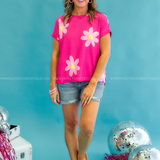 Enjoy The View Top - Fuchsia* FINAL SALE *