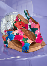 Load image into Gallery viewer, Carley Wedges by Corkys - Flowers - RESTOCK
