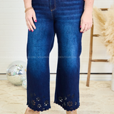 Azalea Floral Cut Out Jeans by Risen* FINAL SALE *